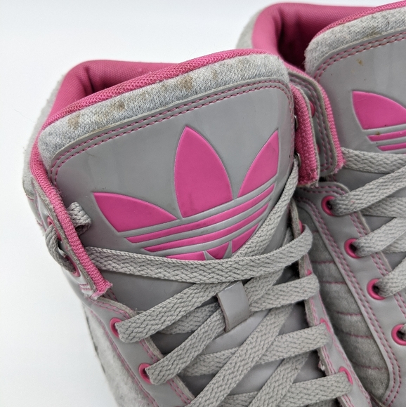 adidas | Shoes | Adidas Grey Pink Hard 